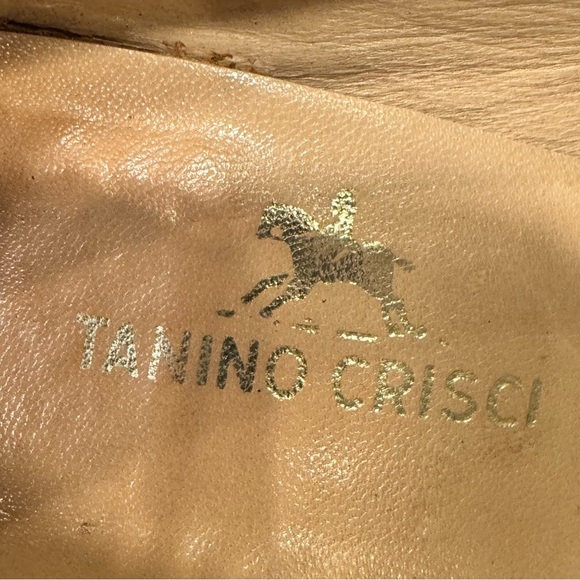 Tanino Crisci  Wingtip Heels Oxblood (Burgundy) Leather Sz 9 Handmade In Italy - Picture 8 of 13